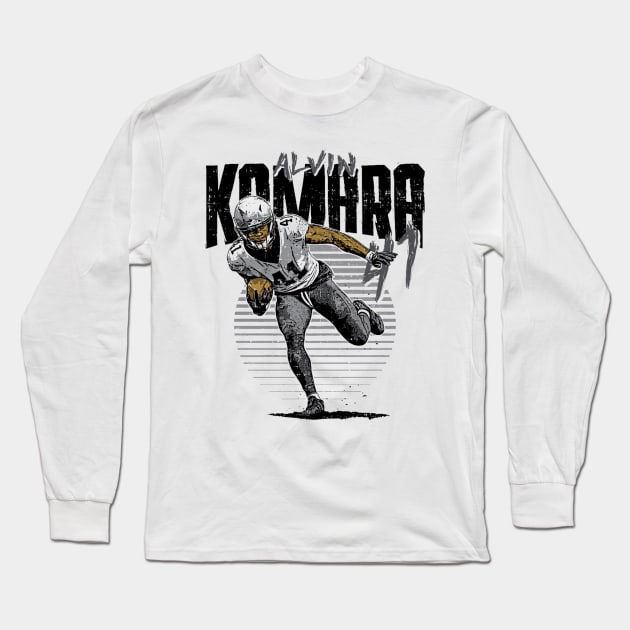 Alvin Kamara New Orleans Rise Long Sleeve T-Shirt by Buya_Hamkac